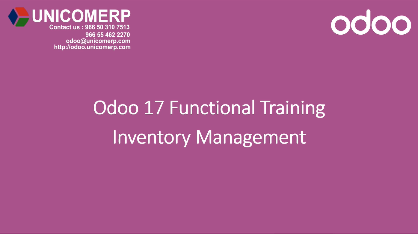 Training Videos - Odoo Community